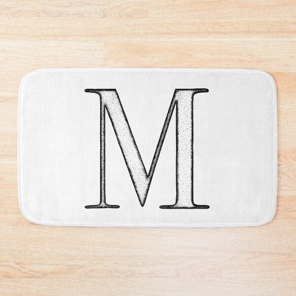 Item preview, Dotart/Dotwork illustration of Letter M designed and sold by MagnetitaBySil.