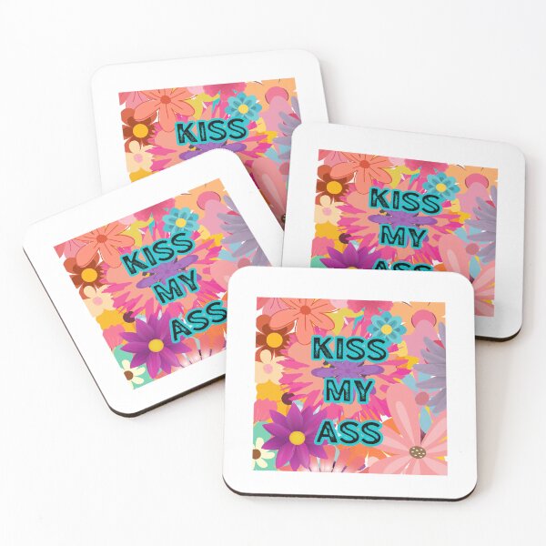 Item preview, Kiss My Ass | Flower Explosion | Delicate Fucking Flower | Sweary Words designed and sold by The Misadventures of Jo.