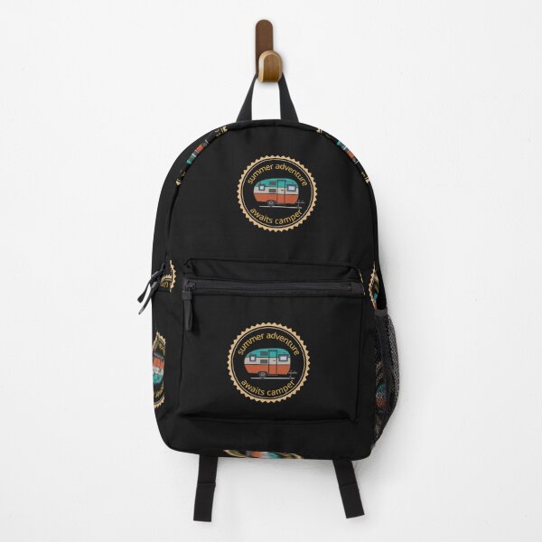 Item preview, summer adventure awaits camper designed and sold by H-ALPHA.