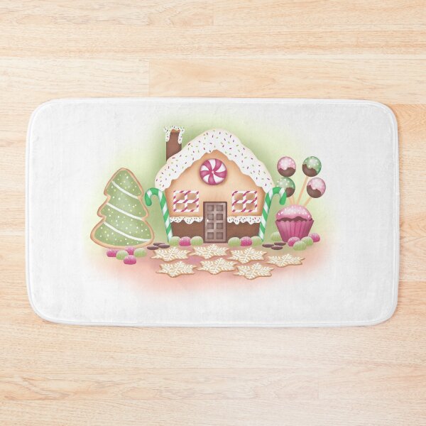Item preview, Christmas Holiday Ginger Bread House Sweet Treats designed and sold by ArTeaCupcake.