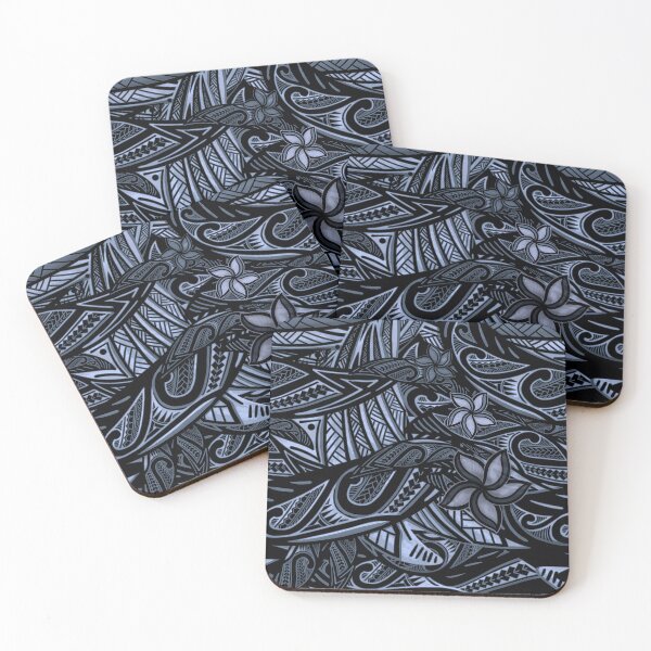Item preview, Samoan - Polynesian - Hawaiian Slate Tribal 1505 designed and sold by sunnthreads.