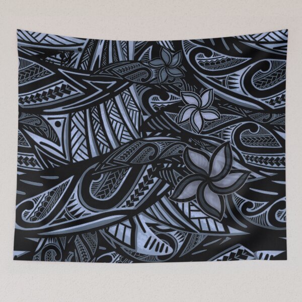 Item preview, Samoan - Polynesian - Hawaiian Slate Tribal 1505 designed and sold by sunnthreads.