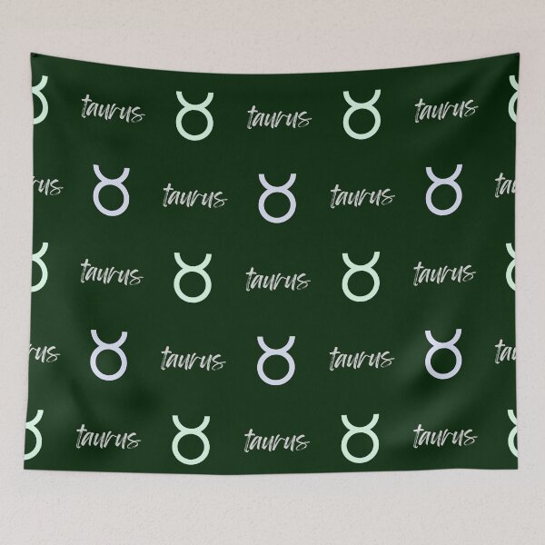 Item preview, Taurus Zodiac Sign Pattern designed and sold by Hellofriendco.