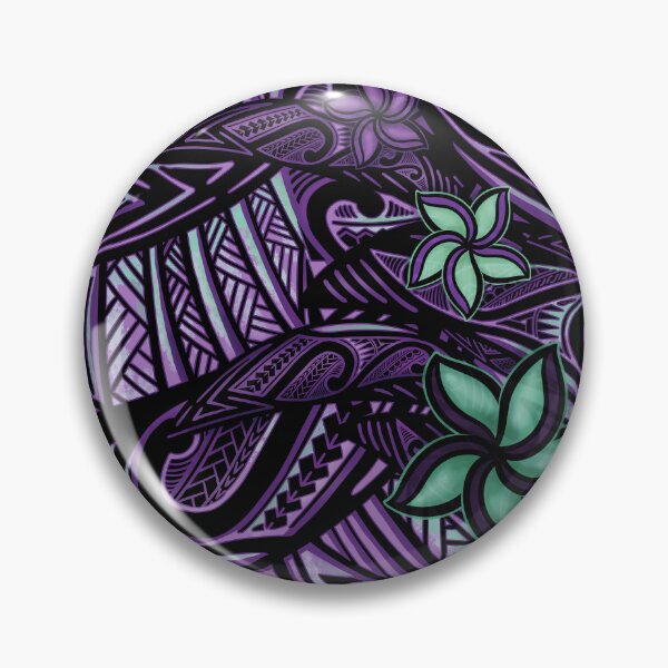 Item preview, Purple Paradise Hawaiian - Samoan - Polynesian Tribal 1506 designed and sold by sunnthreads.