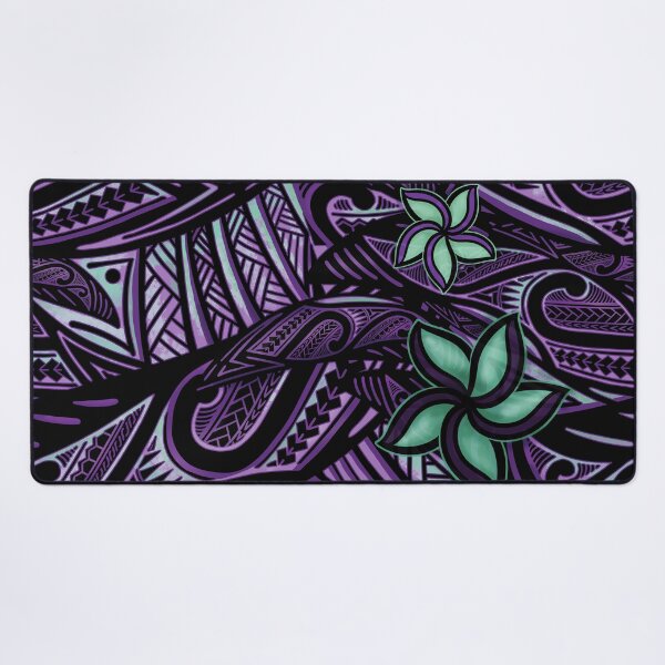 Item preview, Purple Paradise Hawaiian - Samoan - Polynesian Tribal 1506 designed and sold by sunnthreads.