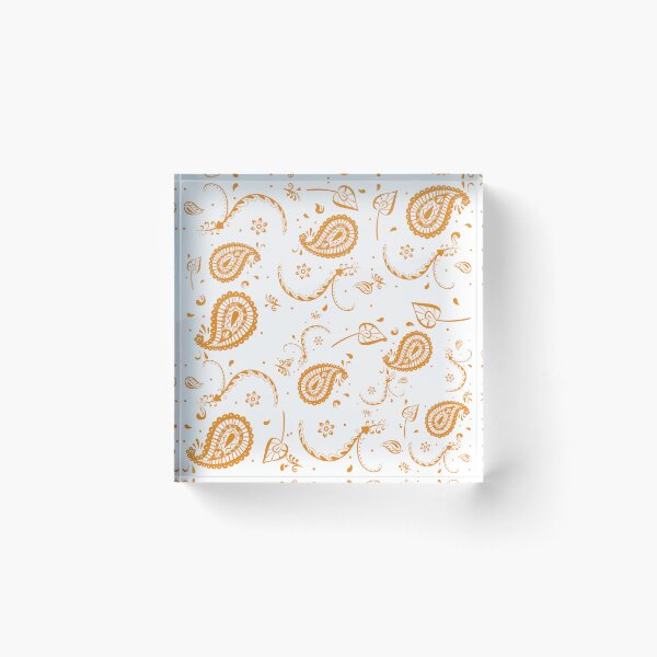 Item preview, Indian Inspired Gold Paisley Design designed and sold by RiadMannan.