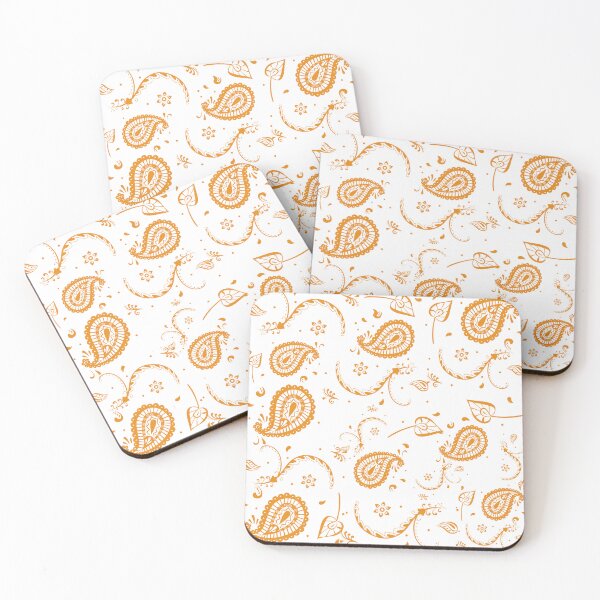 Item preview, Indian Inspired Gold Paisley Design designed and sold by RiadMannan.