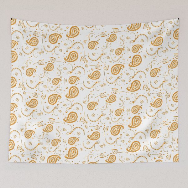 Item preview, Indian Inspired Gold Paisley Design designed and sold by RiadMannan.