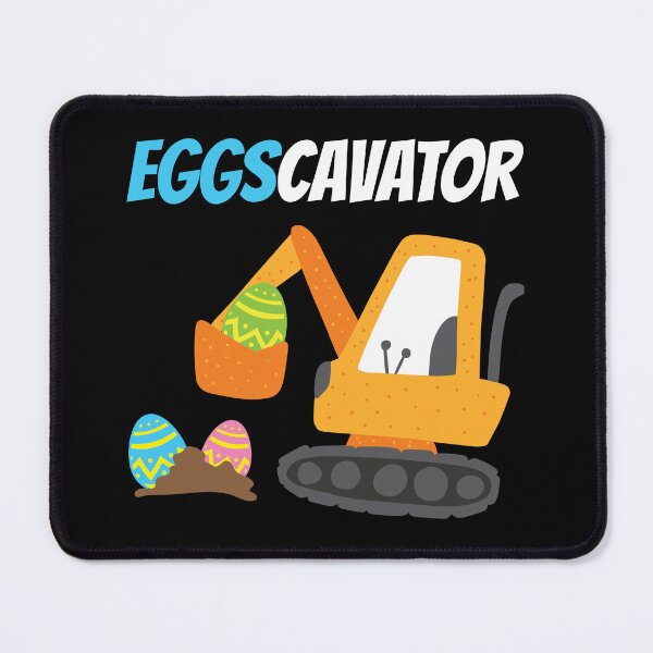 Item preview, Eggscavator Excavator Equipment Funny Easter Egg Hunting designed and sold by haselshirt.