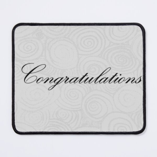 Item preview, Congratulation Swirls designed and sold by blakcirclegirl.