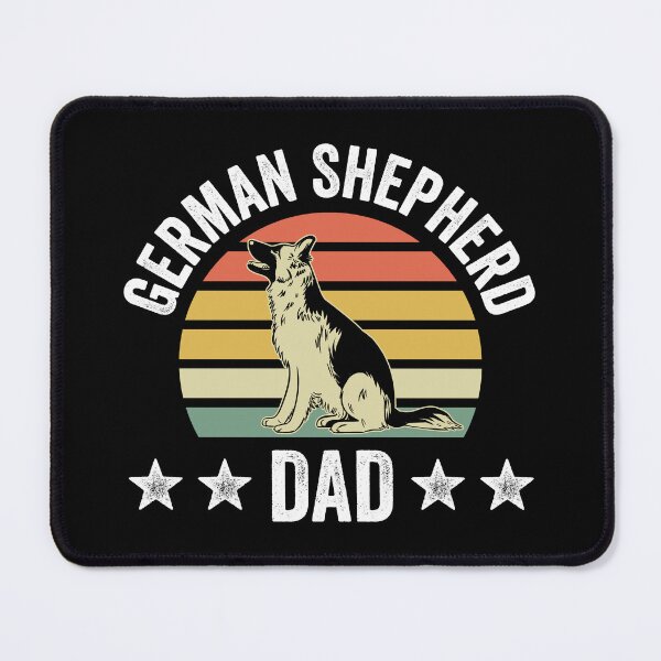 Item preview, German Shepherd Dog Dad Mens Shirt For Dog Lovers designed and sold by haselshirt.