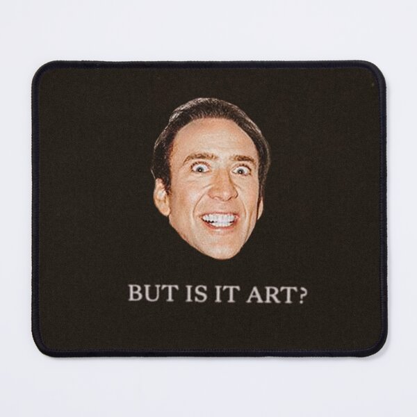 Item preview, But is it Art? Nicolas Cage Funny designed and sold by apopofbeauty.