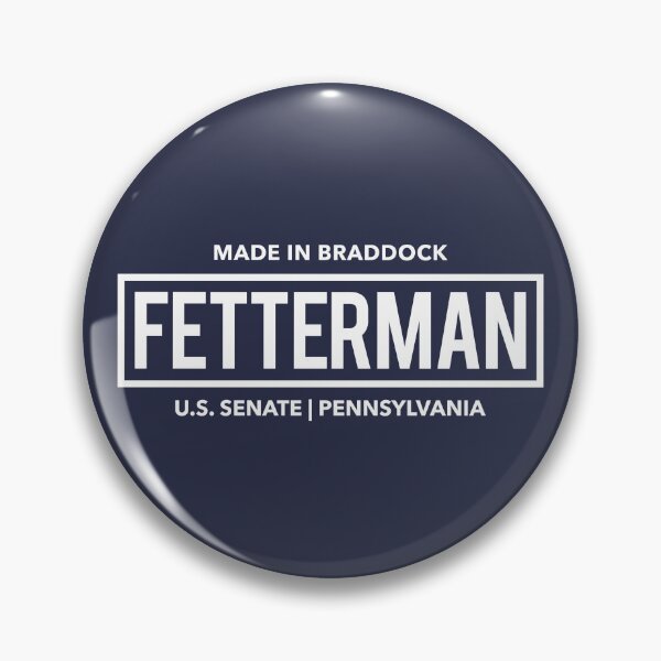 Item preview, John Fetterman for US Senate (dark blue) designed and sold by Thelittlelord.