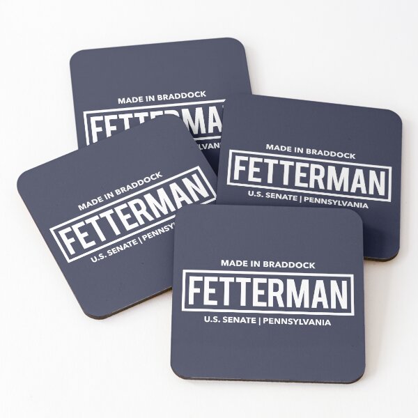 Item preview, John Fetterman for US Senate (dark blue) designed and sold by Thelittlelord.