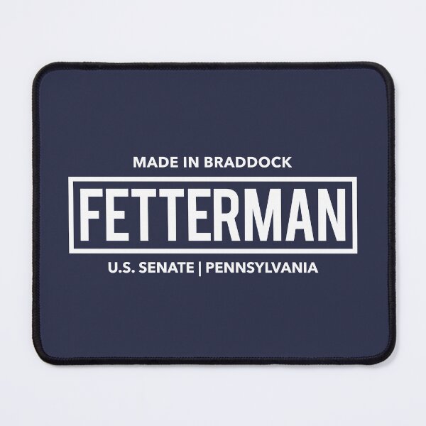 Item preview, John Fetterman for US Senate (dark blue) designed and sold by Thelittlelord.