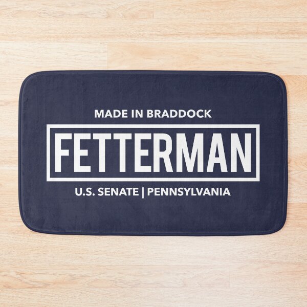 Item preview, John Fetterman for US Senate (dark blue) designed and sold by Thelittlelord.