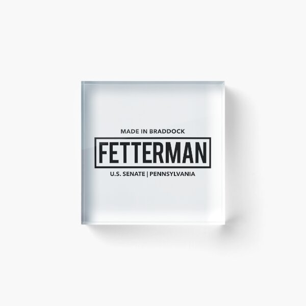 Item preview, John Fetterman for US Senate (black) designed and sold by Thelittlelord.