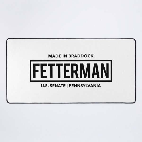 Item preview, John Fetterman for US Senate (black) designed and sold by Thelittlelord.