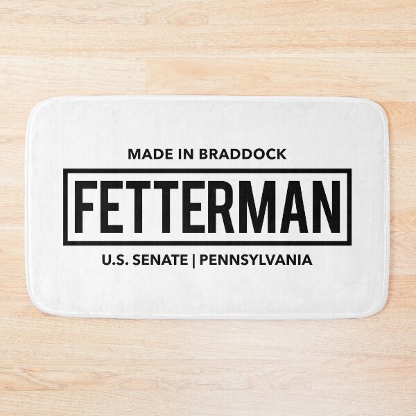 Item preview, John Fetterman for US Senate (black) designed and sold by Thelittlelord.
