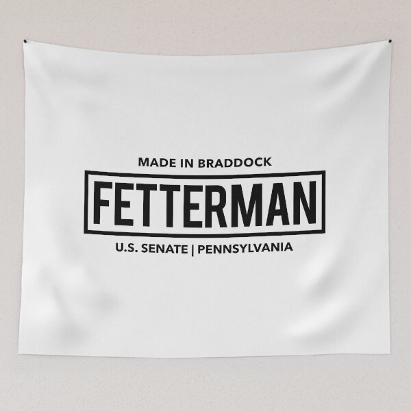 Item preview, John Fetterman for US Senate (black) designed and sold by Thelittlelord.