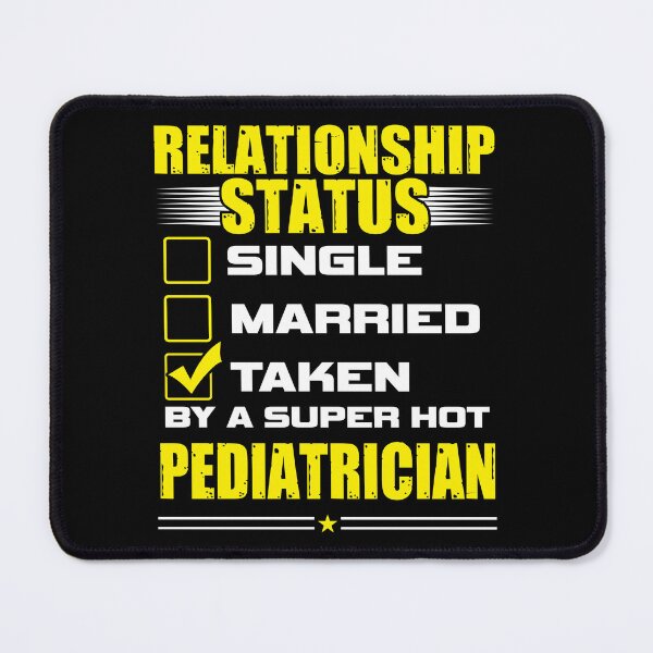 Item preview, Funny His and Her Gift Idea Pediatrician Relationship Status designed and sold by haselshirt.