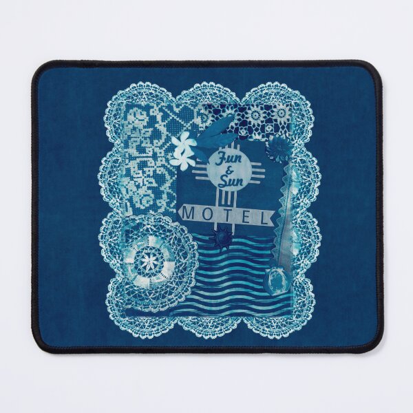 Item preview, Fun Sun Motel Cyanotype designed and sold by Janet Carlson.