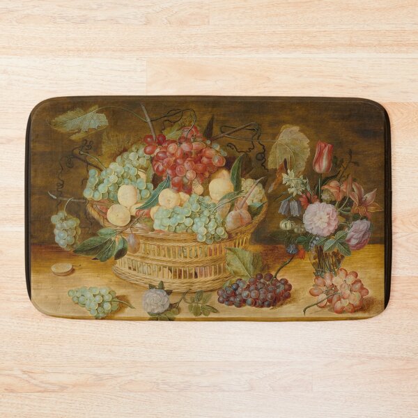 Item preview, Still Life with Fruits in a Basket by Issak Soreau designed and sold by Amanda1775.