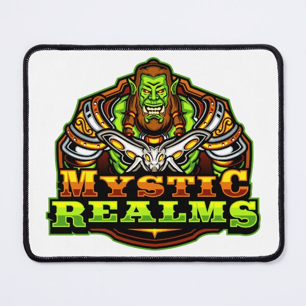 Item preview, Mystic Realms Logo designed and sold by HaileyEdwards.