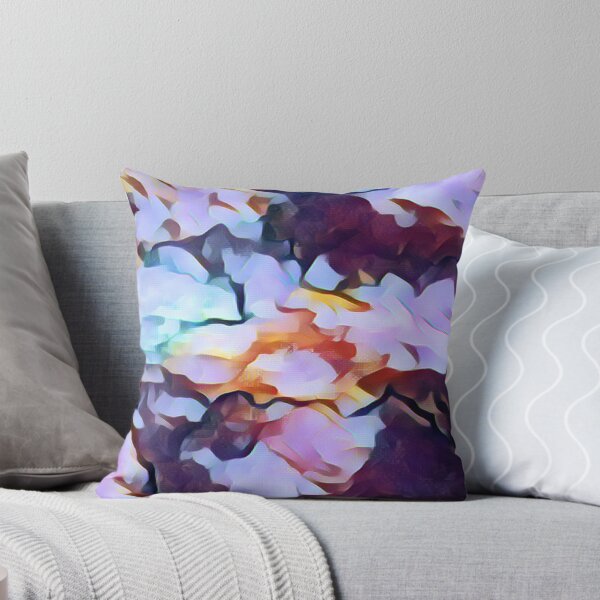 Item preview, beautiful Throw Pillows with violet Gorgeous, violet marble designed and sold by SOFY5STARS.