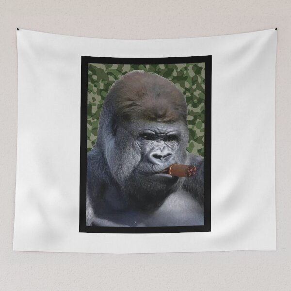 Item preview, Cigar smoking gorilla designed and sold by k3rstman1.