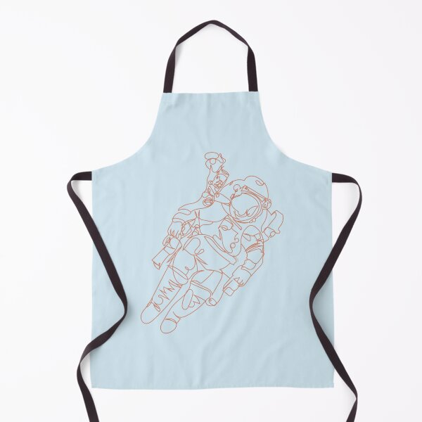 Item preview, Astronaut Line Art Peach designed and sold by CGBCreative.