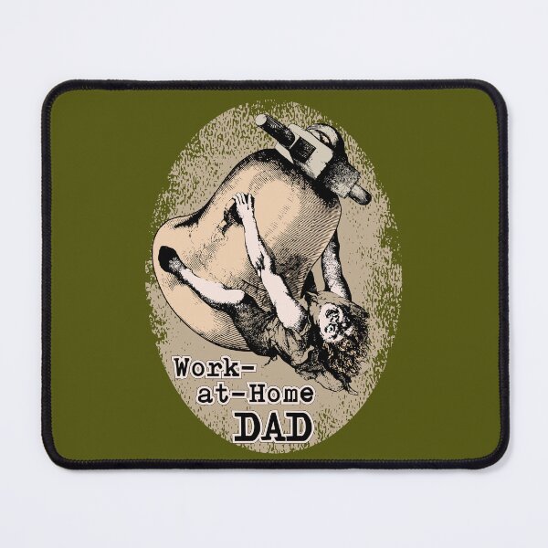 Item preview, Work-at-Home Dad, Quasimodo riding the bell designed and sold by Glenn Mueller.
