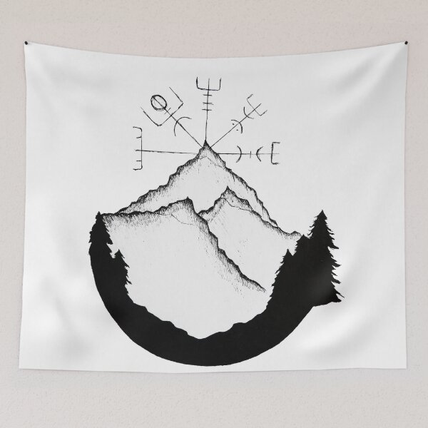 Item preview, Mountain Compass designed and sold by ValhallaDesigns.