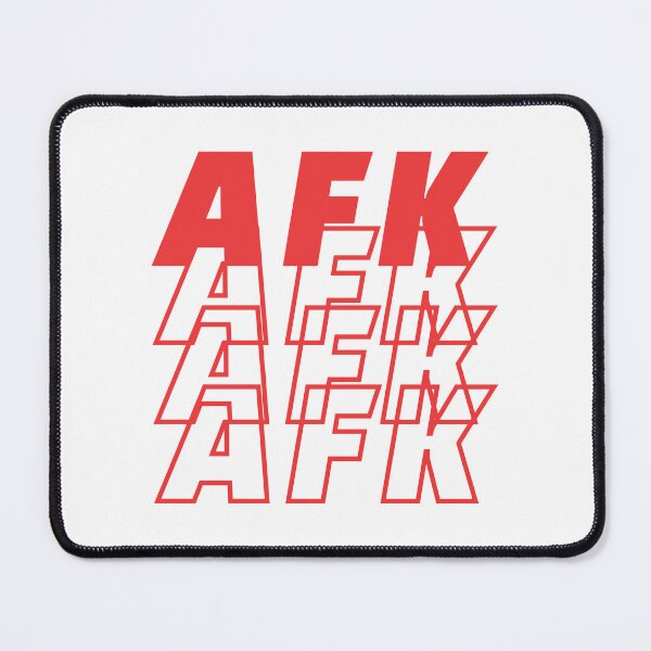 Item preview, Currently AFK Red Font Away from Keyboard designed and sold by TheMugsZone.