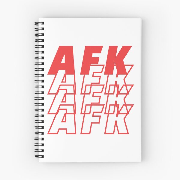 Artikelvorschau, Derzeit AFK Red Font weg von der Tastatur entworfen und verkauft von TheMugsZone.