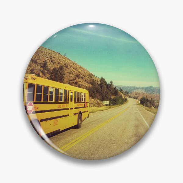Item preview, School Bus Crowsnest Highway Osoyoos designed and sold by Nalidsa Sukprasert.