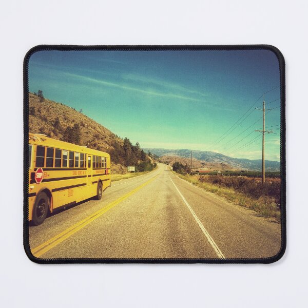 Item preview, School Bus Crowsnest Highway Osoyoos designed and sold by Nalidsa Sukprasert.