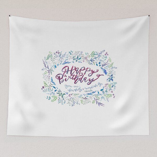 Item preview, Happy Birthday- fearfully wonderfully made designed and sold by joyfultaylor.