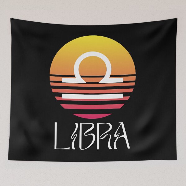 Item preview, Libra Zodiac Sign Symbol designed and sold by Hellofriendco.