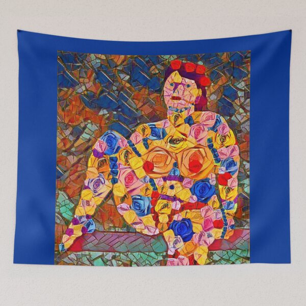 Item preview, "Curvy Caitlin (12)" voluptuous model painted with roses designed and sold by pulchritude560.