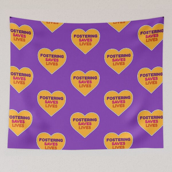Item preview, Fostering Saves Lives designed and sold by iamwickedthings.