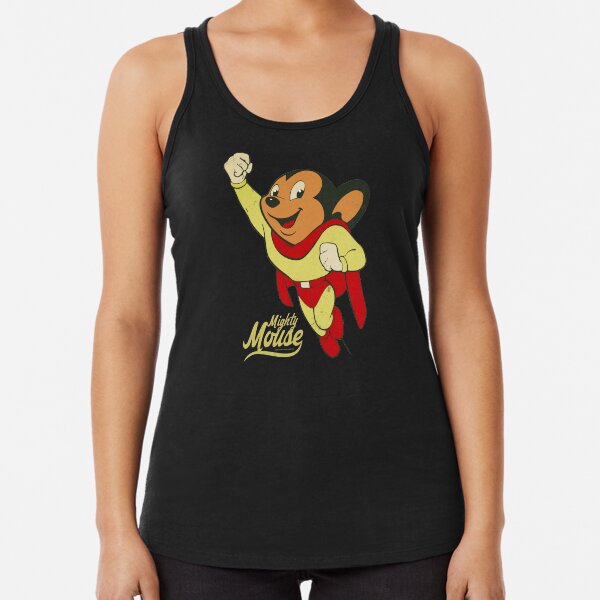 Mighty Mouse - TV Shows Racerback Tank Top