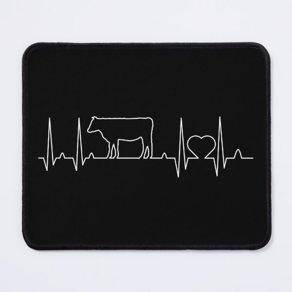 Item preview, Cow Heartbeat Cattle Rancher Farmer Barn Gift designed and sold by haselshirt.