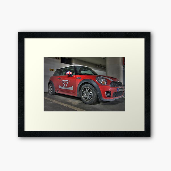 Mini Cooper S - GB 37 Framed Art Print