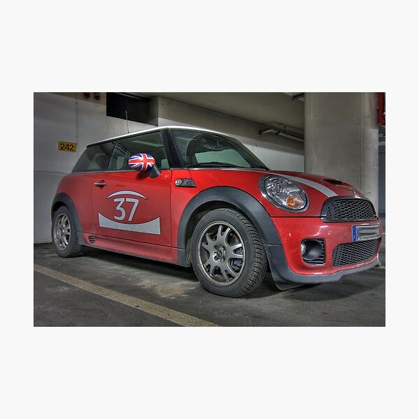 Mini Cooper S - GB 37 Photographic Print