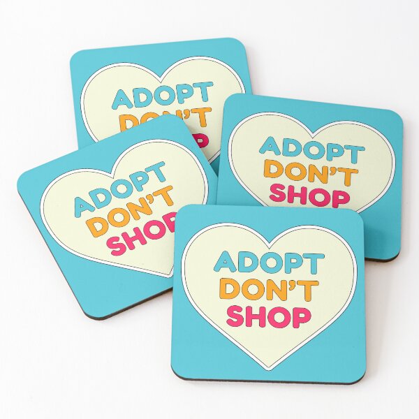 Item preview, Adopt Don't Shop designed and sold by iamwickedthings.