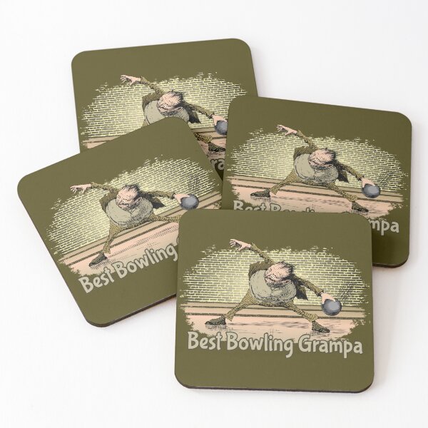 Item preview, Best Bowling Grampa with image of a cartoon bowler. designed and sold by Glenn Mueller.