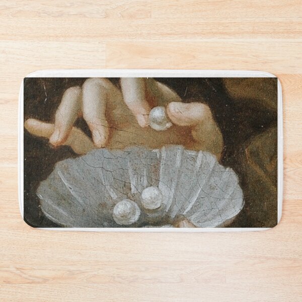 Item preview, Pearls in the Shell Painting designed and sold by apopofbeauty.