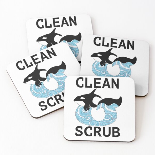 Item preview, Clean and Scrub of the C and S Union Killer Whale Tank designed and sold by AmyRichardson4.