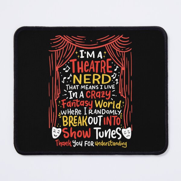 Item preview, Theatre Nerd Stage Actors Actresses Acting Drama designed and sold by haselshirt.